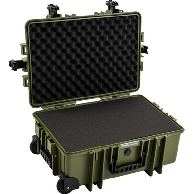 BW Outdoor Cases Type 6700 Bronze green pre-cut foam
