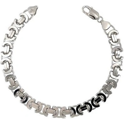 INFINITYSILVER Strieborný náramok kráľovský equo 181015024