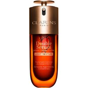 Clarins Double Serum Light Texture Skin Serum интензивен серум против стареене на кожата унисекс 30 мл