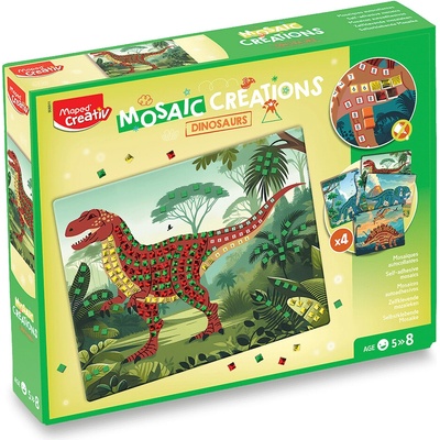 Maped Creativ Mosaic Creations kreativní sada Dinosaurs – Hledejceny.cz