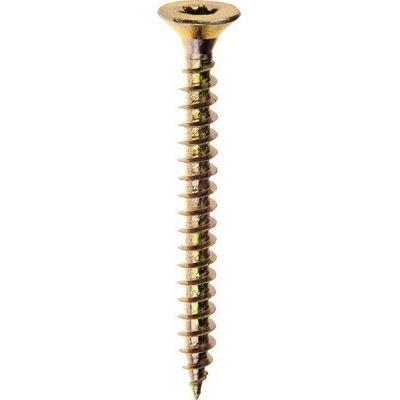 Univerzální vrut ZH TORX 4x50 mm, zinek žlutý, balení 60 ks – Zboží Mobilmania