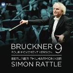 Warner Rattle Simon, Berliner Philharmoniker: Bruckner: Symphony No. 9 (4 Movement Version) - 2Vinyl (LP) (085080)
