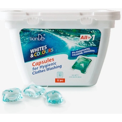 tianDe Kapsule na hygienické pranie 52ks х 8g