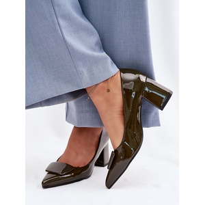 Step in style Дамски дебел ток модел 225604 Step in style