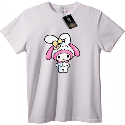 NOONEBRAND Тениска My Melody Аниме - 7XL, Black