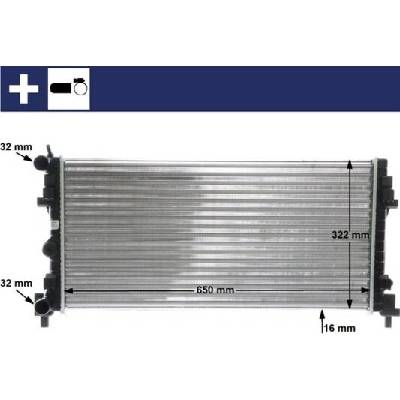 Chladič, chlazení motoru MAHLE CR 2081 000S