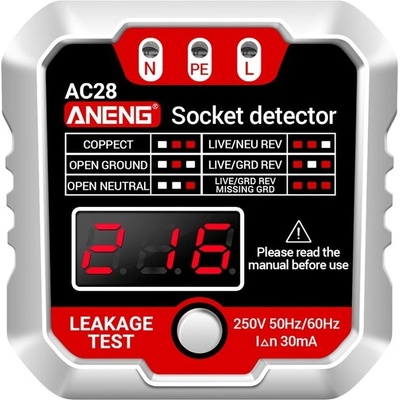 ANENG Тестер за контакти aneng ac28 230 v (ac28)
