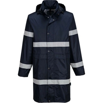 PortWest FR437 Unisex lehká reflexní bunda do deště navy