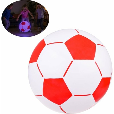 JOKOMISIADA Svítící nafukovací balón červený 45cm