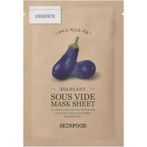 Skinfood Sous Vide Mask Sheet Eggplant - Тъканна маска с патладжан 1бр/22мл