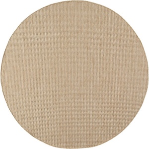 Ayyildiz Бежов кръгъл килим за открито и закрито ø 120 cm Mira 1450 - Ayyildiz Carpets (MIRA1201201450BEIGE)