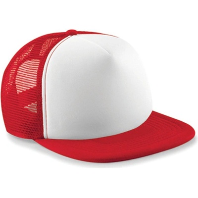 Beechfield Detská sieťovaná šiltovka B645B Classic Red one size