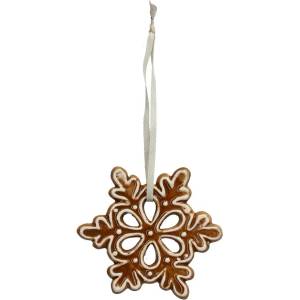 Dakls Керамична Коледна украса 9 cm Vinterby - Dakls (FUD369)