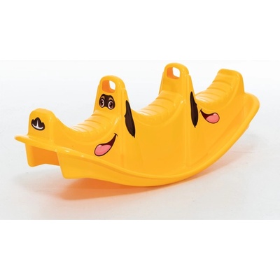 Dohány Hojdačka žltá krokodíl