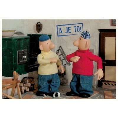 Pohlednice Pat a Mat 13 – Sleviste.cz