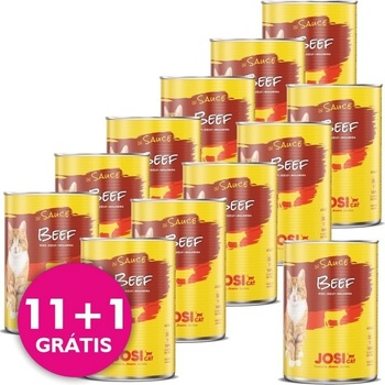 Josera JosiCat Cat Beef in Sauce 12 x 415 g