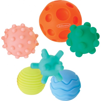 Infantino Комплект сензорни топки Infantino, 6 броя (IN315362)