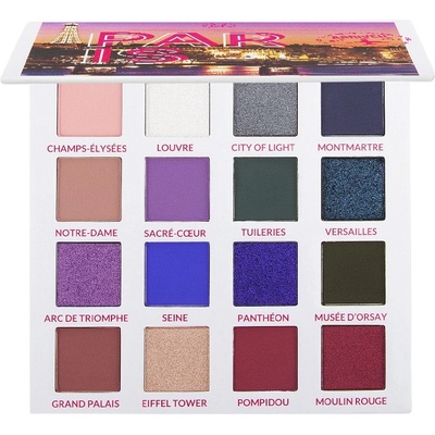 BH Cosmetics BH 16 Color Shadow Palette Passion in Paris Сенки палитра 10gr