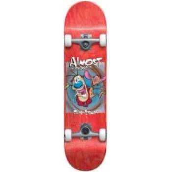 Almost Комpletely скейтборд ALMOST REN & STIMPY BOXED PREMIUM COMPLETE (червен)