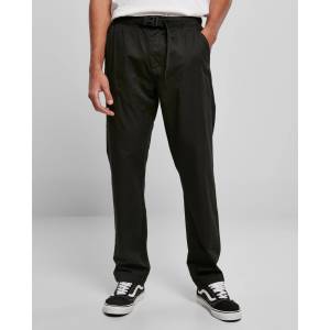 Urban Classics мъжки панталони URBAN CLASSICS - Straight Leg Chino - TB3512 - черно