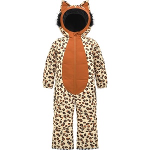 WeeDo Детска грейка WeeDo Kid's Cheetahdo Schneeanzug Overall - Print / Leather Brown - размер M (702-4930-0113)