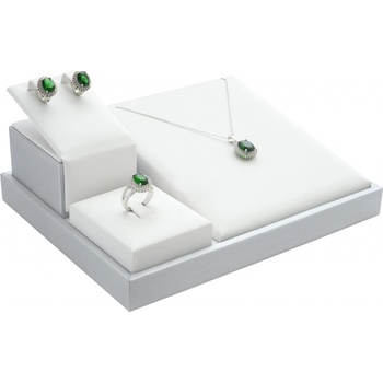 JKBox koženkový aranžér na soupravu šperků AD 660 AG A1