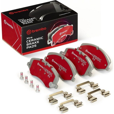 BREMBO Sada brzdových platničiek kotúčovej brzdy P44022NX