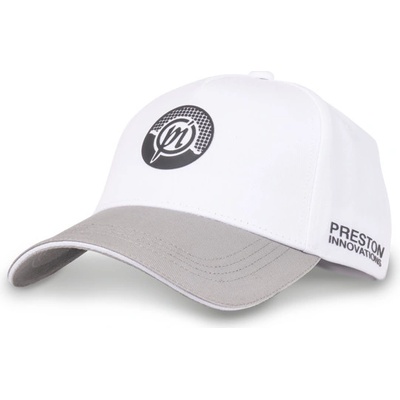 PRESTON INNOVATIONS Preston White PI Logo Cap