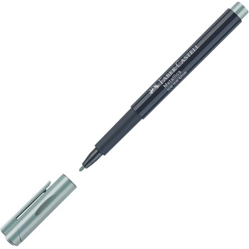 Faber-Castell Маркер, объл, 1.5 mm, металик, светлосин (1010160032)