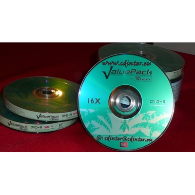 Traxdata DVD+R 4,7GB 16x, 10ks