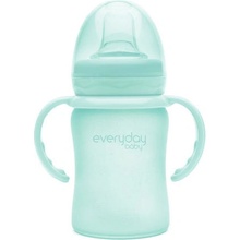 Everyday Baby hrnček sklo chránený pred rozbitím 150 ml mint green