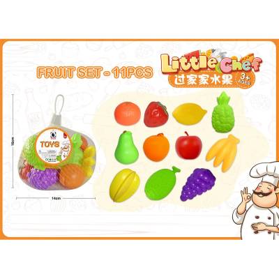 Armtoys ДЕТСКИ ПЛАСТМАСОВИ ПЛОДОВЕ 11 БР. В МРЕЖА