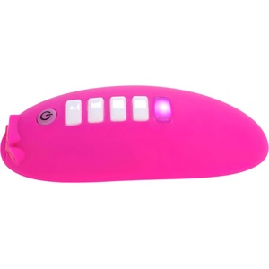 OhMiBod Lightshow - вибратор за клитор с управление чрез приложение и LED светлина (розов)