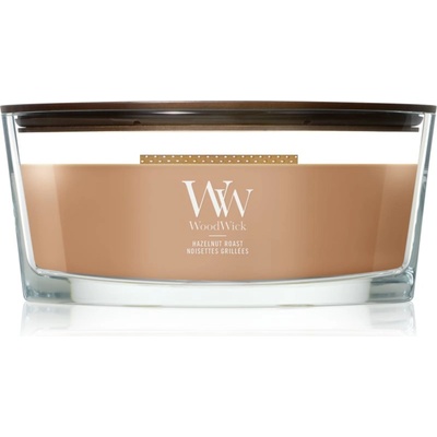 WoodWick Hazelnut Roast ароматна свещ с дървен фитил 453.6 гр