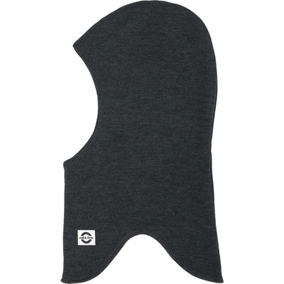 MIKK-LINE Merino kukla dětská zimní šedá Dark Grey Melange Mikk Line