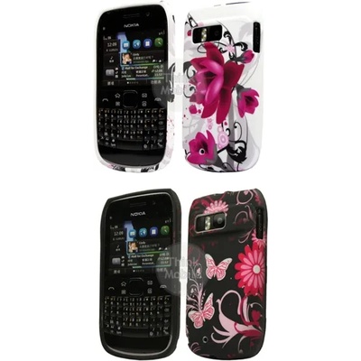 Nokia E6 Flora Силиконов Калъф + Скрийн Протектор