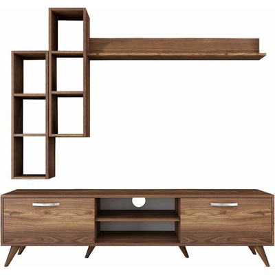Obývací stěna Mia Walnut