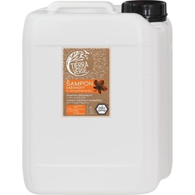 Tierra Verde Gaštanový šampón s vôňou pomaranča kanister 5000 ml