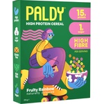 Paldy Зърнени закуски Paldy с високо съдържание на протеини, плодова дъга, 210 г