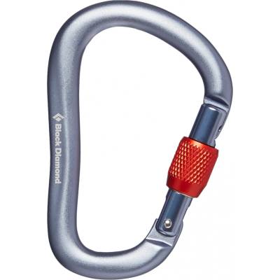 Black Diamond HMS карабинер Black diamond Rocklock Screwgate Carabiner HMS carabiner - Gray - размер One Size (323-0202-0211)