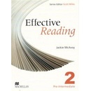 Effective Reading 2 - Pre-Intermediate - McAvoy Jackie