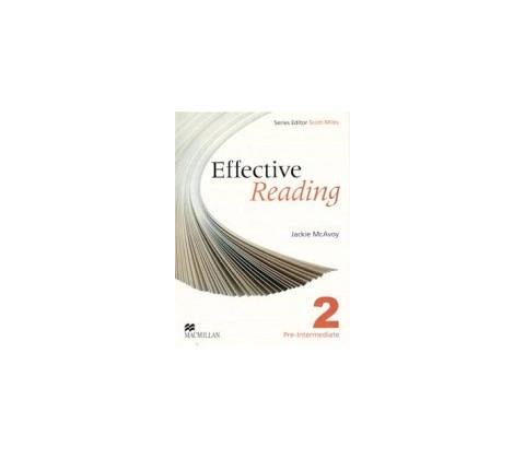 Effective Reading 2 - Pre-Intermediate - McAvoy Jackie