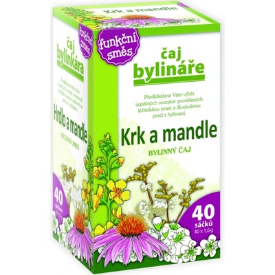 Mediate Čaj Krk a mandle 40 x 1,6 g