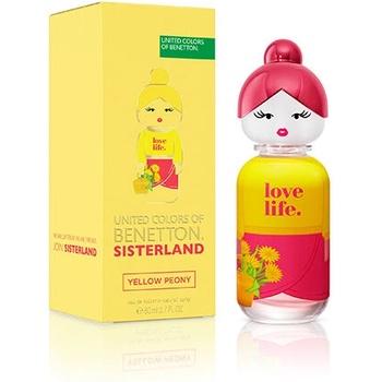 Image 1 of Benetton Sisterland Yellow Peony EDT 80 ml