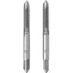 GEKO Комплект ръчни метчета за фина резба M6x0, 75mm, 2бр. 81740 (G38330)