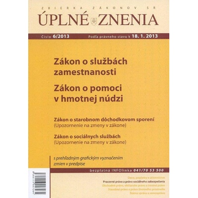 Úplné znenia 6 2013