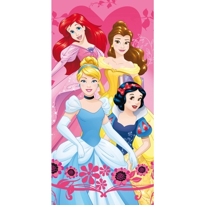 Jerry Fabrics Osuška froté Princess heart 70x140 cm