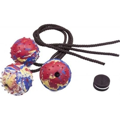 BaF Gumová lopta na lane s magnetom plná 6 cm