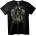 NOONEBRAND Тениска Бунтовен Ездач с Череп - 2XL, Black