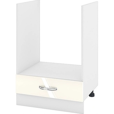 ИРИМ Долен кухненски шкаф за вградена фурна Сити БФ-Крийм гланц-11-36 60 см